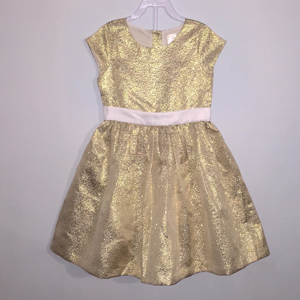 Gymboree Gold Dress
